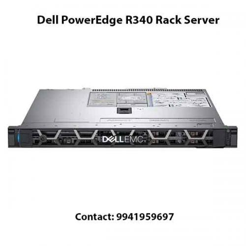 Dell PowerEdge R340 Rack Server showroom in chennai, velachery, anna nagar, tamilnadu