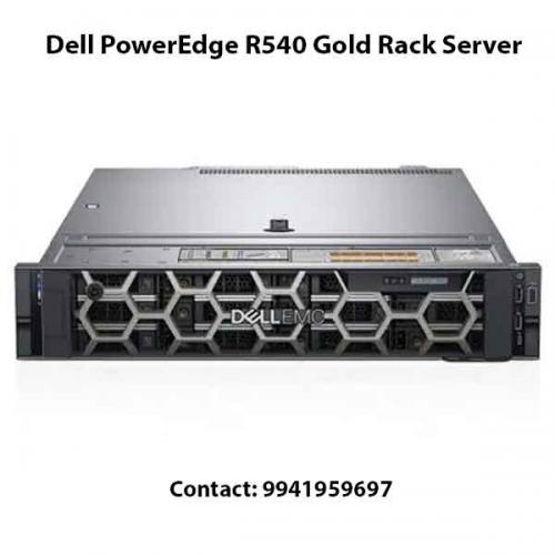 Dell PowerEdge R540 Gold Rack Server showroom in chennai, velachery, anna nagar, tamilnadu