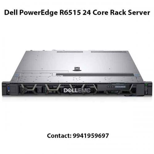 Dell PowerEdge R6515 24 Core Rack Server showroom in chennai, velachery, anna nagar, tamilnadu
