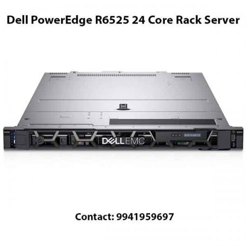 Dell PowerEdge R6525 24 Core Rack Server showroom in chennai, velachery, anna nagar, tamilnadu