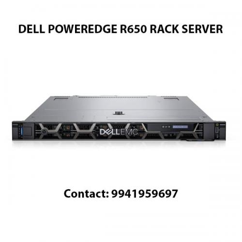 Dell PowerEdge R650 Rack Server showroom in chennai, velachery, anna nagar, tamilnadu