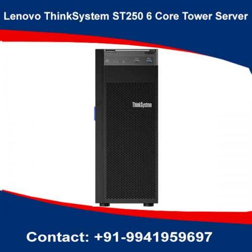 Lenovo ThinkSystem ST250 6 Core Tower Server showroom in chennai, velachery, anna nagar, tamilnadu