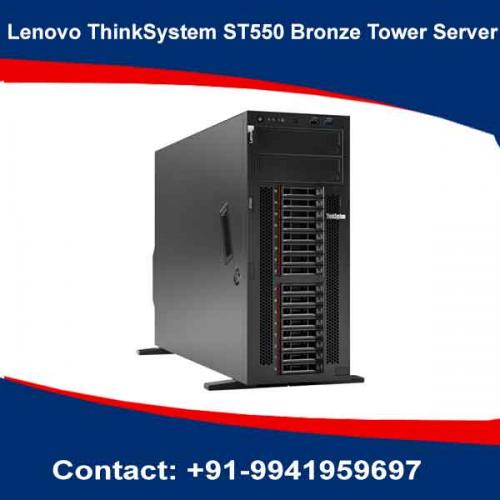 Lenovo ThinkSystem ST550 Bronze Tower Server showroom in chennai, velachery, anna nagar, tamilnadu