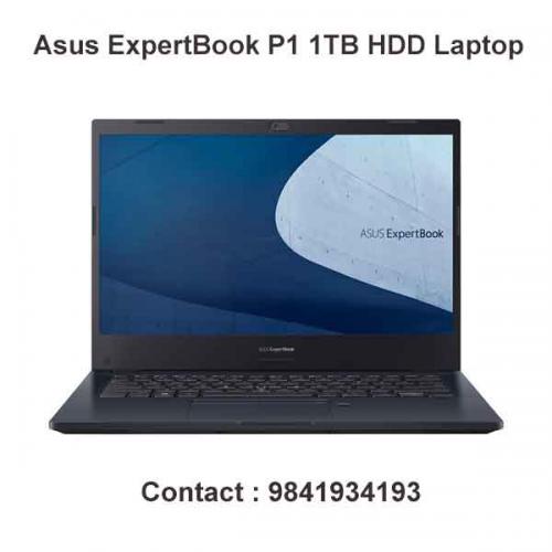 Asus ExpertBook P1 1TB HDD Laptop showroom in chennai, velachery, anna nagar, tamilnadu