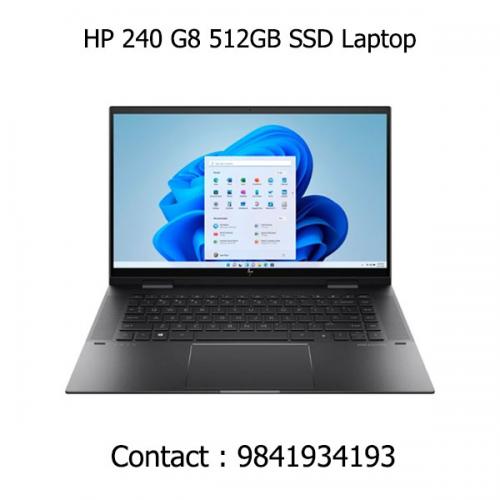 HP 240 G8 512GB SSD Laptop showroom in chennai, velachery, anna nagar, tamilnadu