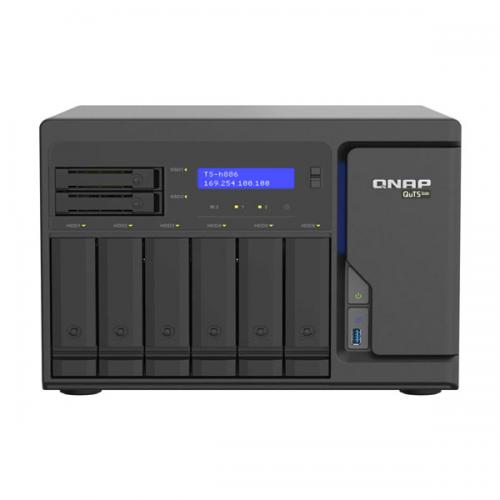 QNAP TS h886 D1622 16GB NAS Storage showroom in chennai, velachery, anna nagar, tamilnadu