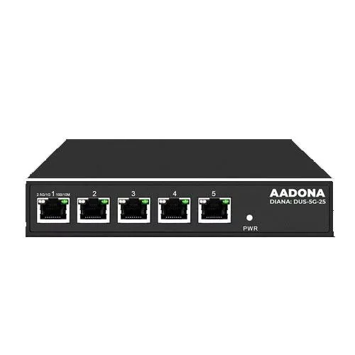 Aadona DUS 5GP25 5 Port Gigabit Network Switch Dealer Price in chennai, Tamilnadu, Coimbatore, Kanchipuram, Sriperumbudur, Tiruvallur, Tiruppur