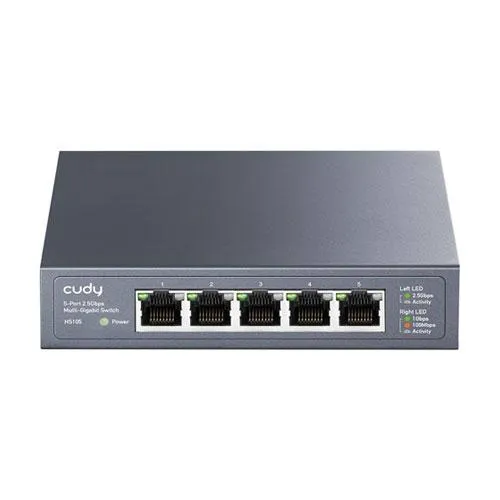 Cudy HS105 5 Port Ethernet Metal Switch Dealer Price in chennai, Tamilnadu, Coimbatore, Kanchipuram, Sriperumbudur, Tiruvallur, Tiruppur