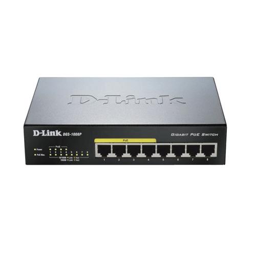 D-Link DGS 1008P 8 Port Desktop Switch showroom in chennai, velachery, anna nagar, tamilnadu