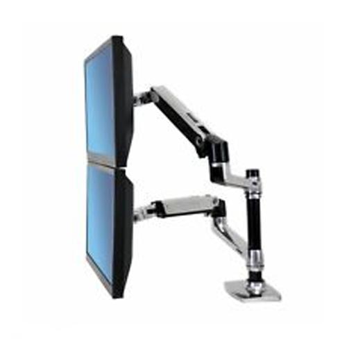 Ergotron 45492216 LX Dual Stacking Arm showroom in chennai, velachery, anna nagar, tamilnadu