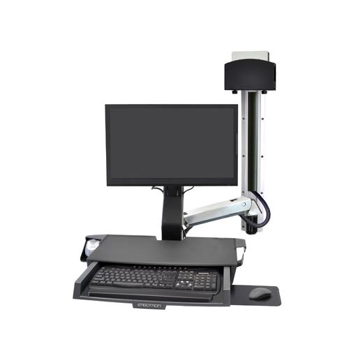 Ergotron StyleView Sit Stand Combo System showroom in chennai, velachery, anna nagar, tamilnadu