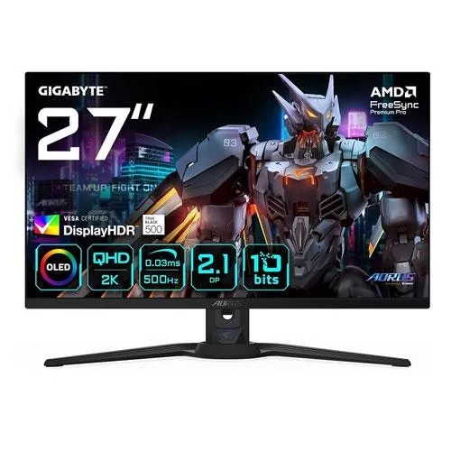 Gigabyte Aorus FO27Q5P QD OLED Panel Gaming Monitor Dealer Price in chennai, Tamilnadu, Coimbatore, Kanchipuram, Sriperumbudur, Tiruvallur, Tiruppur