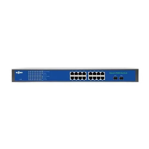 GLobus GNSC IPG16S2 16 Port Mangaed PoE Access Switch Dealer Price in chennai, Tamilnadu, Coimbatore, Kanchipuram, Sriperumbudur, Tiruvallur, Tiruppur