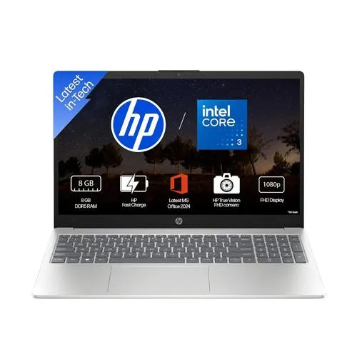 HP 15 fd0624TU Intel CORE i3 1315U 8GB Laptop Dealer Price in chennai, Tamilnadu, Coimbatore, Kanchipuram, Sriperumbudur, Tiruvallur, Tiruppur