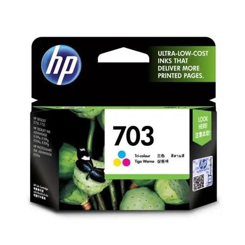 HP 703 CD888AA Tri color Original Ink Cartridge showroom in chennai, velachery, anna nagar, tamilnadu