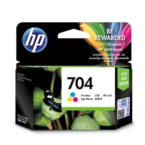 HP 704 CN693AA Tri color Original Ink Cartridge showroom in chennai, velachery, anna nagar, tamilnadu