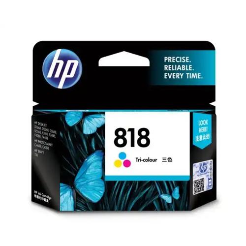 HP 818 CC643ZZ Tri color Original Ink Cartridge showroom in chennai, velachery, anna nagar, tamilnadu