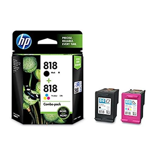 HP 818 CN068AA Combo Black Tri color Ink Cartridge showroom in chennai, velachery, anna nagar, tamilnadu