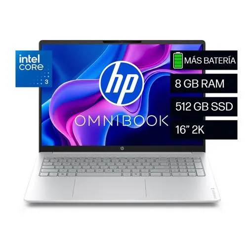 HP OmniBook 3 16 bu0286TU OLED Intel Core AI Laptop Dealer Price in chennai, Tamilnadu, Coimbatore, Kanchipuram, Sriperumbudur, Tiruvallur, Tiruppur