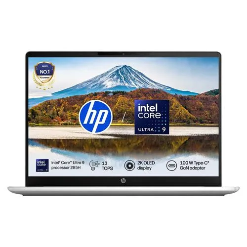 HP OmniBook bu0274TU OLED Intel Core Ultra 9 285H 24GB DDR5 Laptop Dealer Price in chennai, Tamilnadu, Coimbatore, Kanchipuram, Sriperumbudur, Tiruvallur, Tiruppur