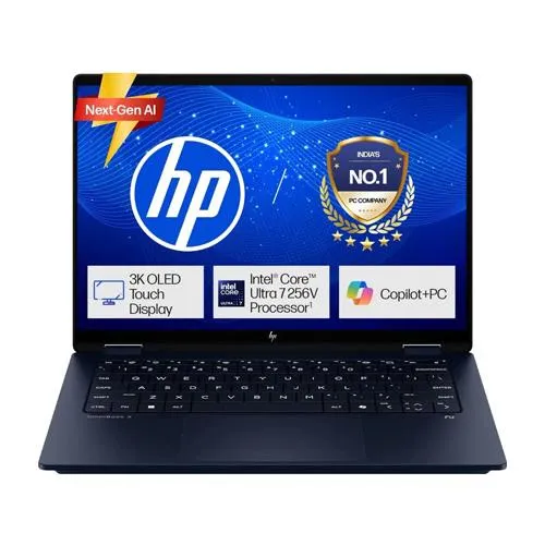 HP OmniBook X Flip 14 ht0139TU Next Gen AI Laptop Dealer Price in chennai, Tamilnadu, Coimbatore, Kanchipuram, Sriperumbudur, Tiruvallur, Tiruppur