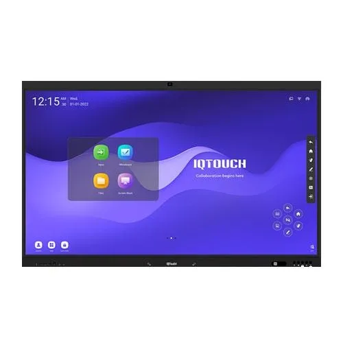 IQBoard IQTOUCH LE075MD 75 inch 4K UHD Interactive Display Dealer Price in chennai, Tamilnadu, Coimbatore, Kanchipuram, Sriperumbudur, Tiruvallur, Tiruppur