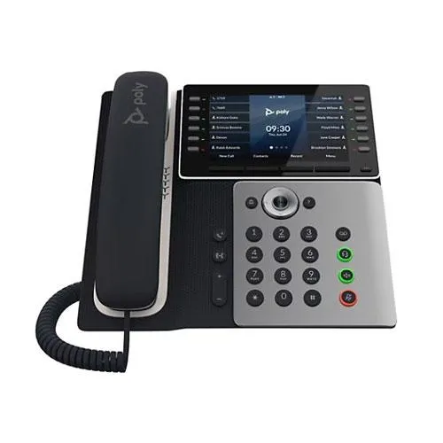 Poly Edge E500 IP Desk PoE Phone Dealer Price in chennai, Tamilnadu, Coimbatore, Kanchipuram, Sriperumbudur, Tiruvallur, Tiruppur