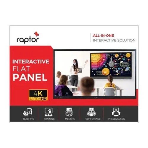 Raptor RPDCI86 86 inch Interactive Smart Panel Dealer Price in chennai, Tamilnadu, Coimbatore, Kanchipuram, Sriperumbudur, Tiruvallur, Tiruppur