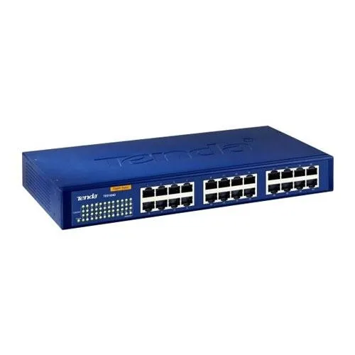 Tenda TEG1024G 24 Port Unmanaged Switch Dealer Price in chennai, Tamilnadu, Coimbatore, Kanchipuram, Sriperumbudur, Tiruvallur, Tiruppur