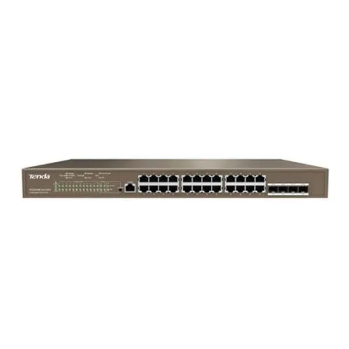 Tenda TEG5328P 24 410W Layer 3 Managed Switch Dealer Price in chennai, Tamilnadu, Coimbatore, Kanchipuram, Sriperumbudur, Tiruvallur, Tiruppur
