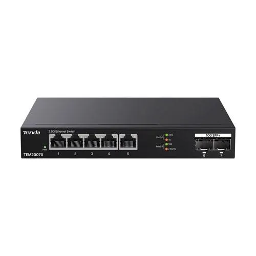 Tenda TEM2007X 5 Port Unmanaged Switch Dealer Price in chennai, Tamilnadu, Coimbatore, Kanchipuram, Sriperumbudur, Tiruvallur, Tiruppur